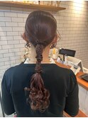 結婚式ヘアセット