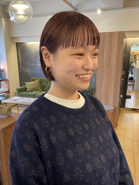 ヘア プロデュース キュオン(hair produce CUEON.) ミニボブ×ボルドールビー