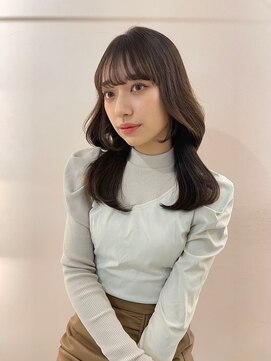 クレビアテン(CreBiA ten_) 韓国レイヤー/ダークブラウン/艶髪