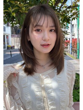 ロンド ボーイ 表参道(Lond BOY) 髪質改善縮毛矯正レイヤーカット顔周り前髪韓国ミニウルフ/原宿