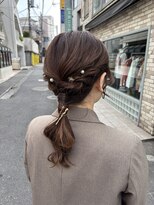 アッシュ 下北沢店(Ash) 結婚式お呼ばれヘアアレンジ