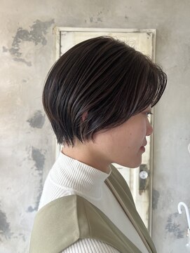 サロウィン 熊本上通り店(SALOWIN) 【熊本/上通り】暗めグレージュでつくる上品ショート