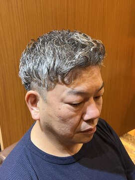 ヘアモード キクチ 銀座店 銀座　理容室　ナチュラルパーマ