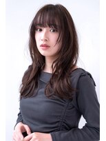 エースハバナ 渋谷(1 HAVANA)&nbsp;チョコグレージュ/20代30代大人かわいい/ミディアムレイヤー