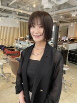 チェスト 神戸本店(CHEST)&nbsp;顔まわりレイヤーボブ