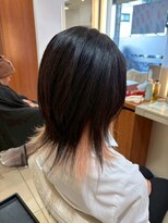 アッシュ 荻窪店(Ash)&nbsp;インナーカラー×ウルフ【荻窪／デザインカラー／学割】