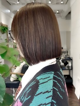 ラレイ ハラジュク(Lalei harajuku) 原宿大人ボブ切りっぱなしボブタッセルボブ10代20代30代40代50代