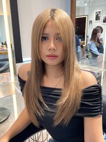 ロンドリメゾン 原宿(Lond re Maison.)&nbsp;暗めカラー/グランマッシュ/デザインカラー/レイヤーカット/原宿