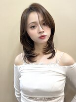 アリスバイアフロート 自由が丘(ALICe by AFLOAT)&nbsp;>>ミディアム...ワンカールでもオシャレなレイヤーカット