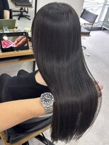 ウル 岡山駅店(ULu.)&nbsp;髪質改善トリートメントブリーチ無し縮毛矯正20代30代前髪長め