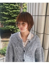 ナバロスタジオ(navarro studio) ボブ×顔まわりレイヤー