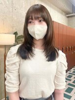 ノエ(noe) 黒髪カタログ/クラゲヘアー/オリーブグレー/栄r28