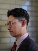 ビジネススタイル　理容室 バーバー リクルート ビジネスヘア 
