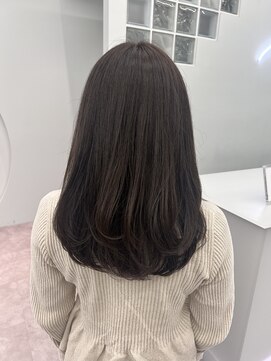 秋冬人気/オリーブベージュカラー／レイヤースタイル