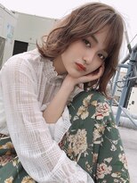 ピース 吉祥寺(Piece)&nbsp;ダークアッシュミディアムレイヤーカット似合わせカット