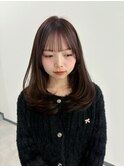 20代30代ラベンダー艶髪レイヤー