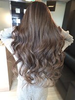 フォックス 四日市店(FOX)&nbsp;艶髪ロング/巻き髪/レイヤーカット/モーヴグレージュ