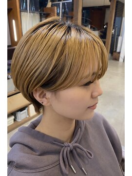 リドル ヘアー 駒生店(Riddle HAIR) 丸みマッシュショート