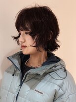 ピープル コモンズ(people commons) ニュアンスレイヤーボブパーマ