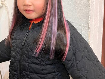 美粧院の写真/晴れの日やお祭りに合わせて♪ママも安心！キッズエクステで可愛さUP！お子様同伴OK☆10本3,000円～◎丸亀