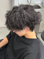 エルマーク 松山(L-MARK) ツイストスパイラルパーマ/メンズ/眉毛/短髪/フェザーパーマ