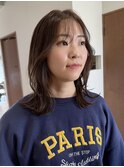 大人ボブ/切りっぱなしボブ/外ハネ/顔まわり/くびれボブ/韓国