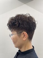 オーシャン(Ocean)&nbsp;グレイカラー アッシュベージュ パーマ  40代50代60代