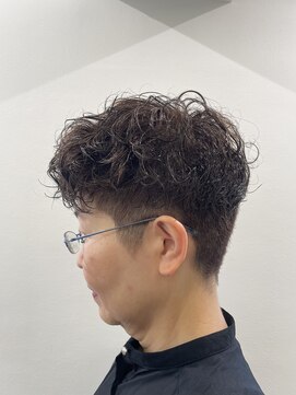 オーシャン(Ocean) グレイカラー アッシュベージュ パーマ  40代50代60代