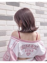 リアン(Lien)&nbsp;ピンクブラウン×外ハネ