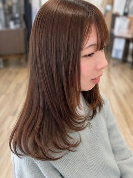 リッシュ 馬込沢店(RISHE) ナチュラルブラウンカラー×レイヤーカット