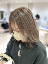 ケンジ 平塚 アネッタ(KENJE annetta) ハイライト/ ホワイトグレージュ