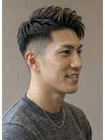 ウィスタリアフィールド アヴェダ(WISTARIA FIELD AVEDA) 【広島】アップバングショート/メンズ