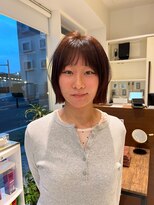 バサ 江古田店(BASSA)&nbsp;【Kansaku】レイヤーボブ×ピンクブラウンカラー