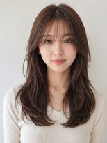 チャチャブラン アミー(cha-cha Blanc Amie)&nbsp;柔らかレイヤーセミロング