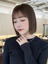 キアラ(Kchiara) 秋の大人気ボブカラー 福岡美容室 佐藤可菜