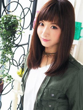 ジュレベール(JurerBelle) 【ジュレベール 杉下】 モテ女子☆清楚なストレートセミディ☆