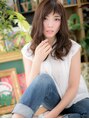 カバーヘアアンドスパ ブリス 浦和(COVER HAIR&SPA bliss)&nbsp;短めバングがポイントの大人可愛いロング【浦和】