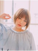 大人かわいいボブ　【藤沢】
