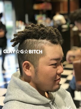 クレイジービッチ(CLAY G BITCH) 仙台ドレッド 仙台エクステ 特殊パーマ ドレッド 特殊ヘア