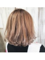 アンフィフォープルコ(AnFye for prco)&nbsp;【AnFye for prco 】 立体感内巻き × パープルオレンジ