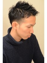 ミナモ 柏(minamo) アップバング ツーブロック