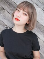 ルティア 池袋(Lutia)&nbsp;ハイトーンベージュボブ★