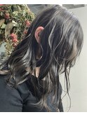 【REDEAL大宮】ハイライトメッシュ[エアータッチバレイヤージュ