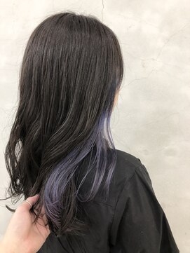 エンドリンク(endlink) バイオレットブルーの夏インナーカラー