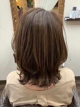 パチャールヘアー(PACAR HAIR) ピンクベージュ☆くびれミディ