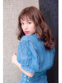 フォギーベージュ_セミロング