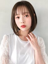 キリ 表参道(kyli) 大人かわいいストレートボブ♪イヤリングカラー黒髪※時田