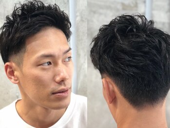 メンズレオ 野田阪神店(men's LEO)の写真/【野田阪神2分/全席半個室】男目線での"カッコイイ"をご提供。カジュアルな褒められモテヘアを実現☆