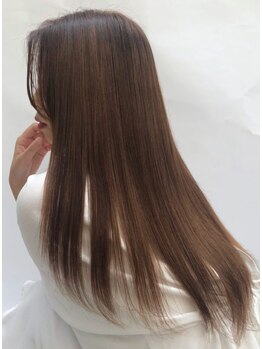 シュナ バイ レオネ 青森桂木店(SHUNA by Leone)の写真/SHUNAの「極上の髪質改善」プレミアムストレートエステでツヤ髪を実現！