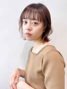 アイティーバイアルバム 八王子店(IT by ALBUM) ボブウェーブ_マロンベージュAラインボブ_ba8489